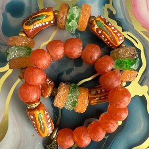 Colorful Beaded Bracelet Set